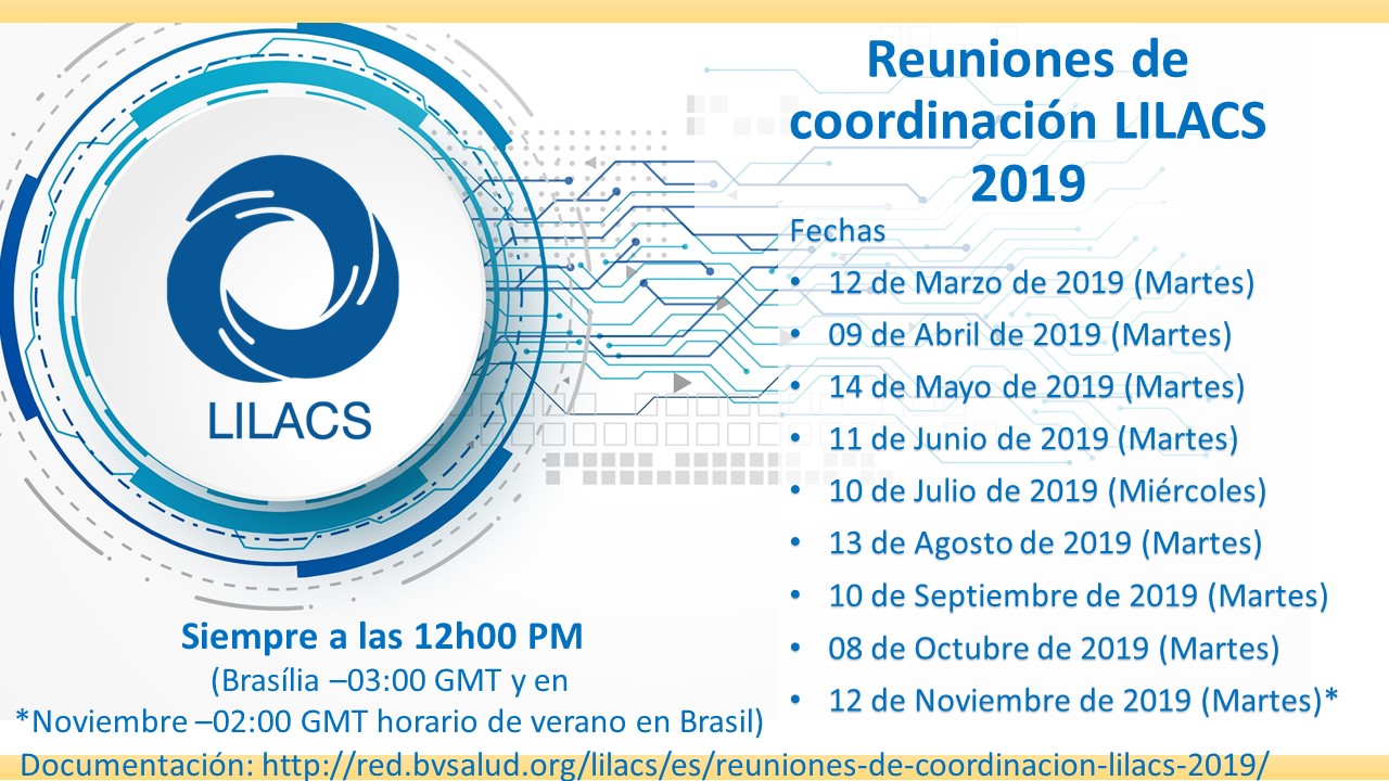 Reuniones de Coordinación LILACS 2019